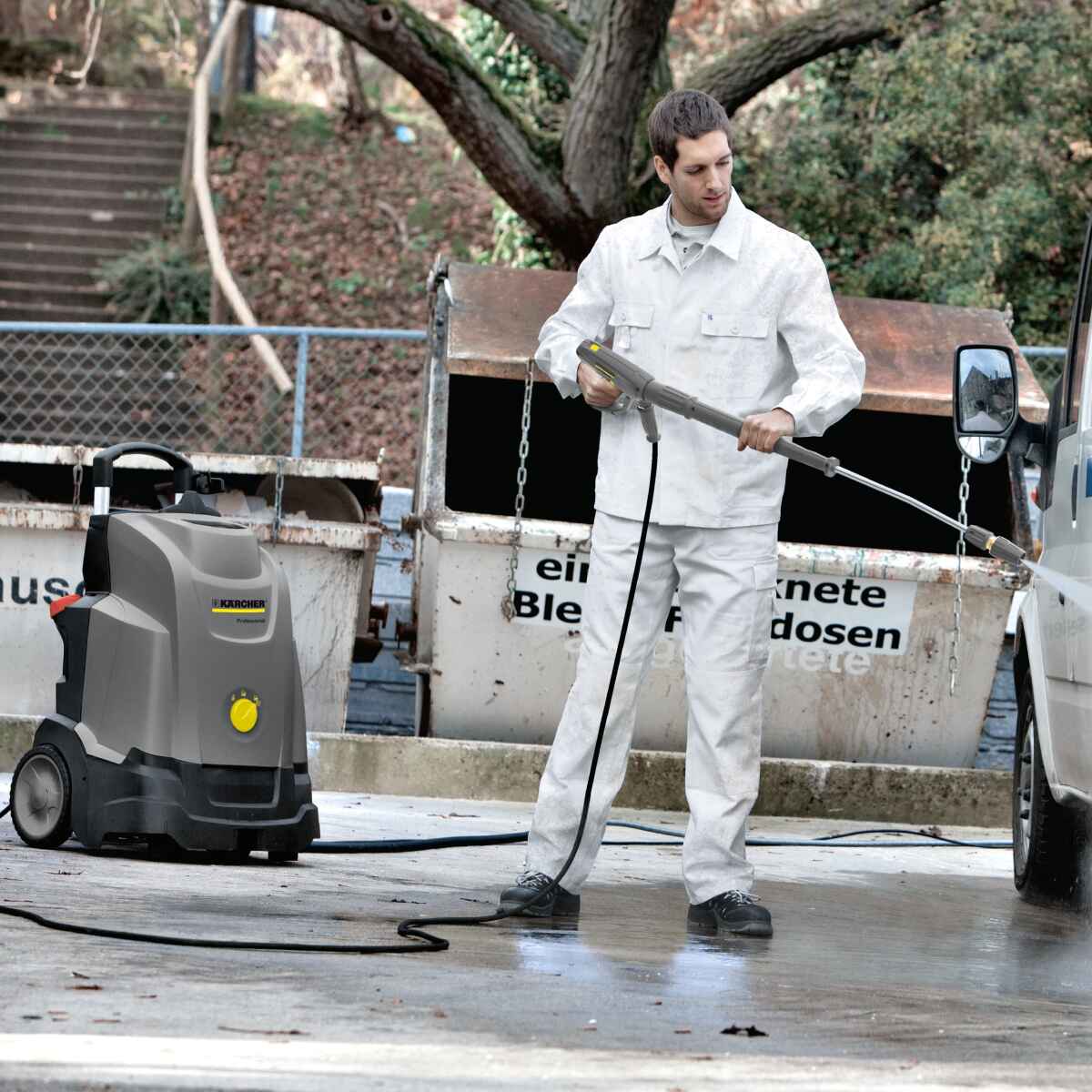 Hidrolavadora de agua caliente HDS5/13 2500W 125Bar Karcher 1.064 910.0 2 Hidrolavadora de agua caliente HDS5/13 2500W 125Bar Karcher - Imagen 2