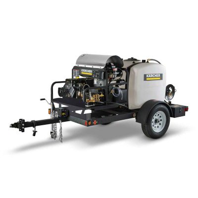Hidrolavadora estacionaria con remolque TRK3500 Karcher
