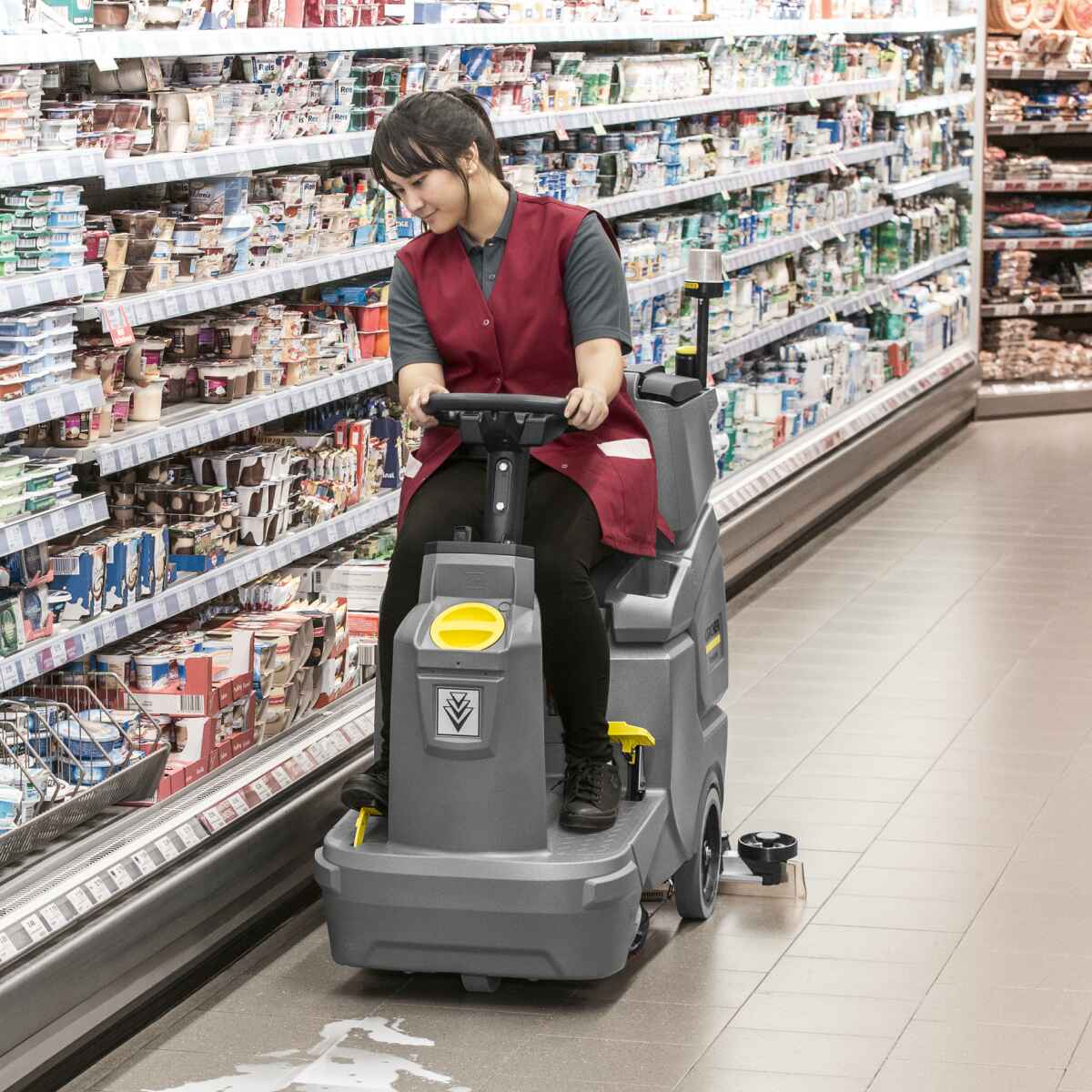 Fregadora hombre a bordo BD50/70 a bateria 70L Karcher 1.161 076.0 3 Fregadora hombre a bordo BD50/70 a bateria 70L Karcher - Imagen 3