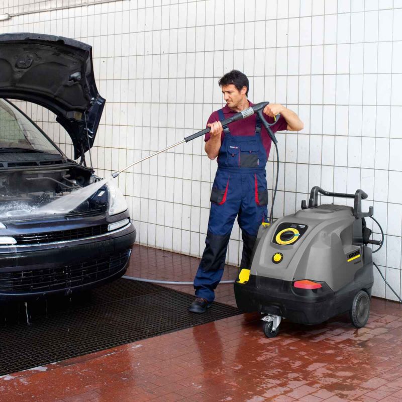 Hidrolavadora de agua caliente HDS8/18-4 6000W 180Bar Karcher - Imagen 2