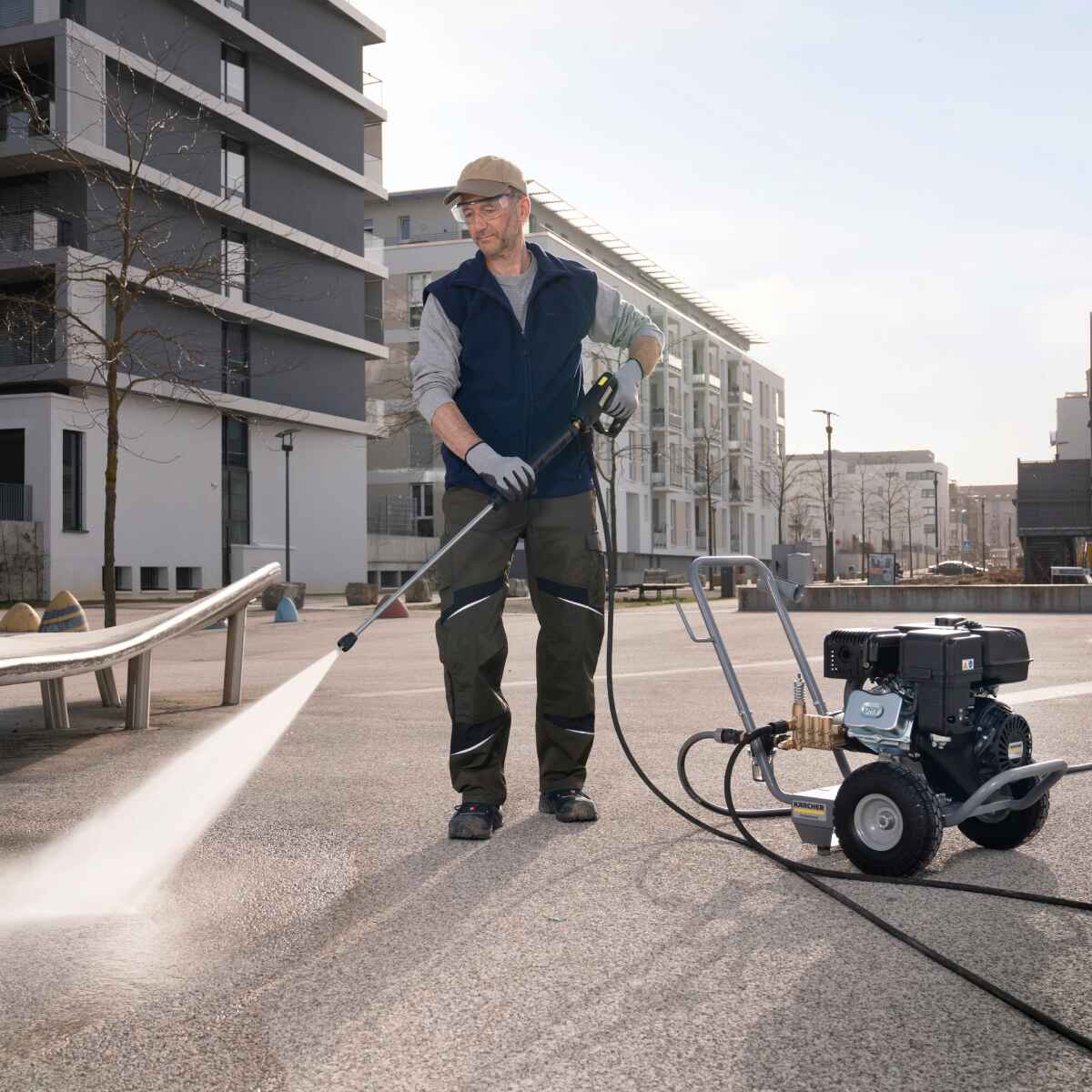 Hidrolavadora a combustion HD9/25 G 250Bar Karcher 1.187 013.0 8 Hidrolavadora a combustion HD9/25 G 250Bar Karcher - Imagen 8