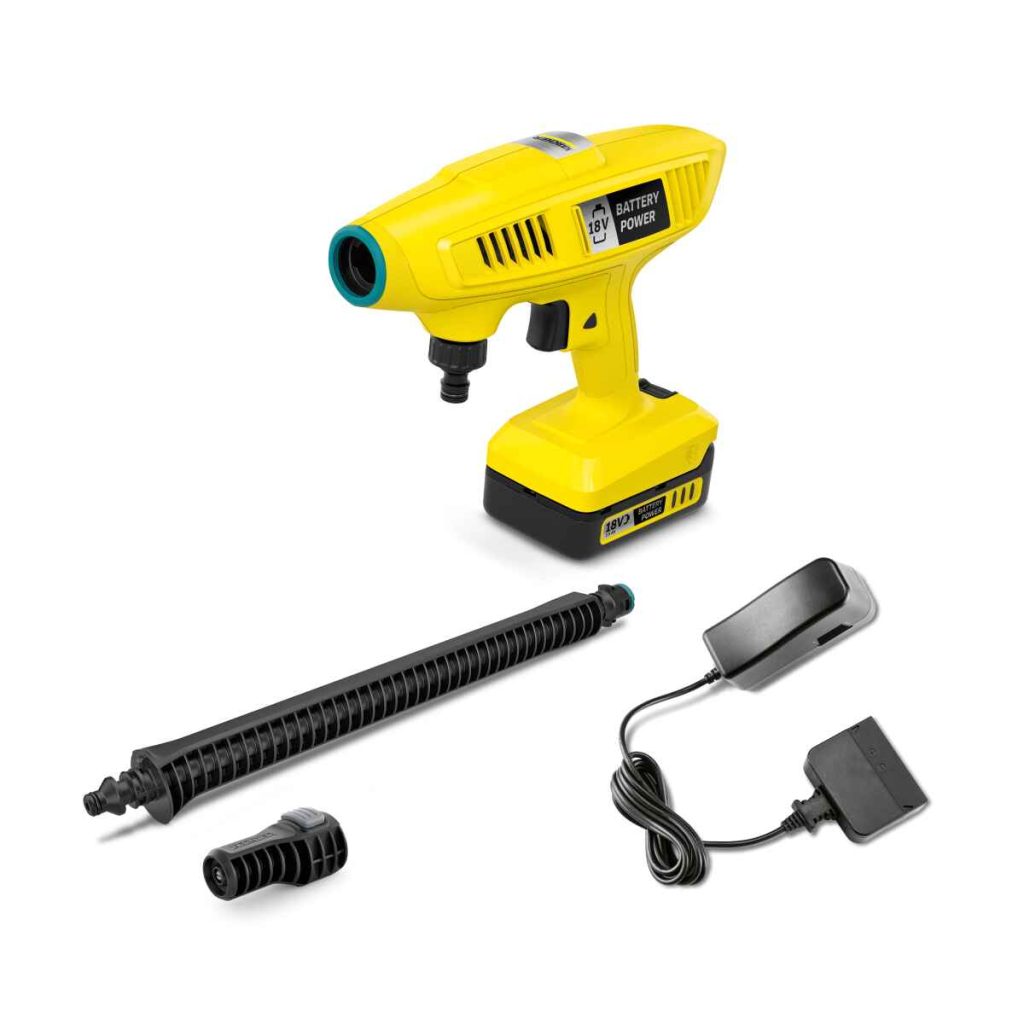 Inicio 1.328 210.0 1 Hidrolavadora KHB4-18 a bateria de mediana presión Karcher