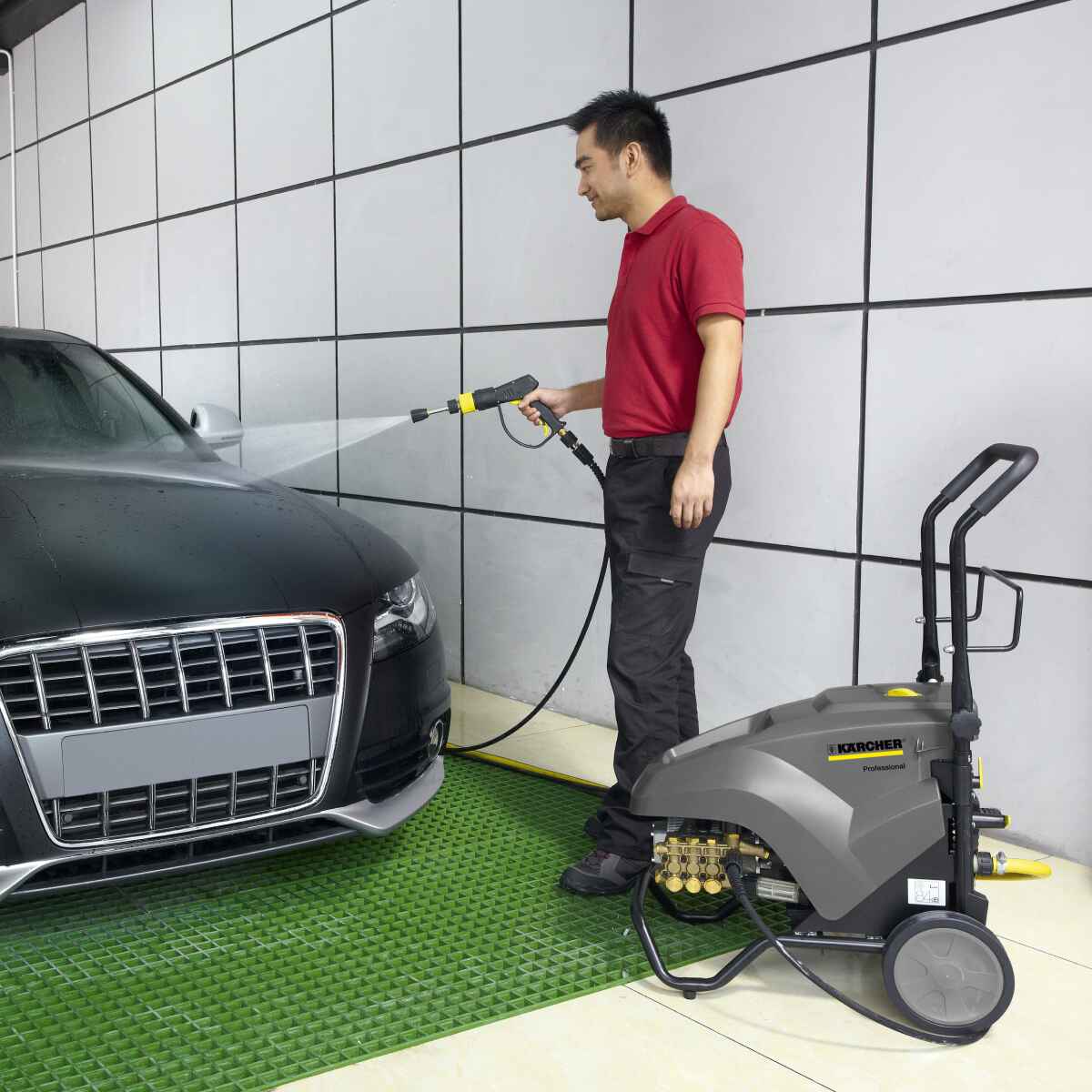 Hidrolavadora de agua fria HD6/15-4 3400W 150Bar Karcher 1.367 310.0 2 Hidrolavadora de agua fria HD6/15-4 3400W 150Bar Karcher - Imagen 2