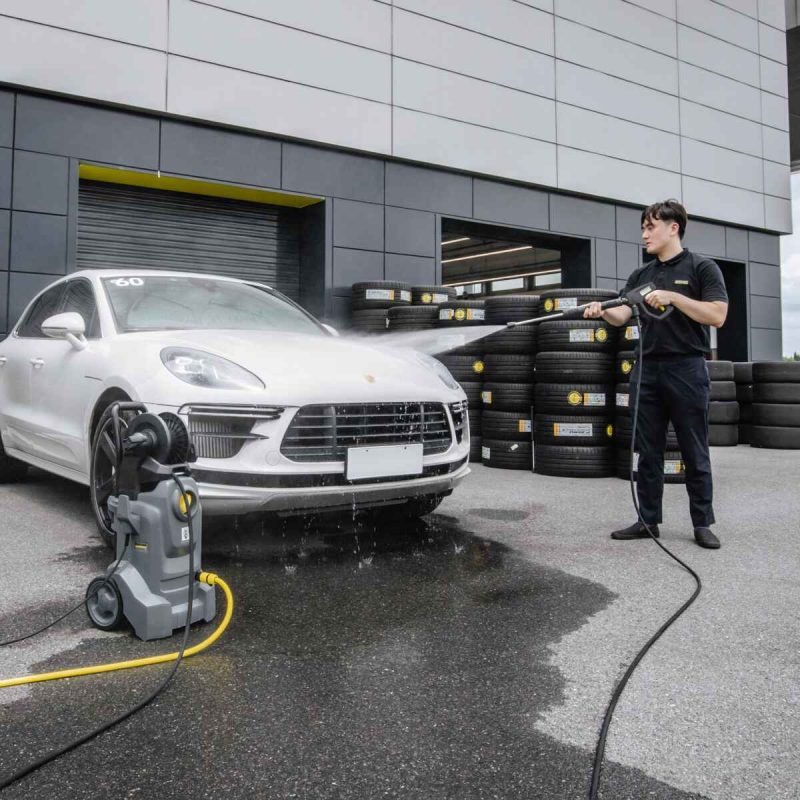Hidrolavadora de agua fria HD4/10 1800W 100Bar Karcher - Imagen 2