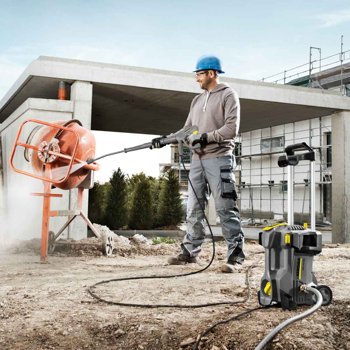 Hidrolavadora de agua fria HD5/11 2200W 110Bar Karcher 1.520 968.0 4 Hidrolavadora de agua fria HD5/11 2200W 110Bar Karcher - Imagen 4