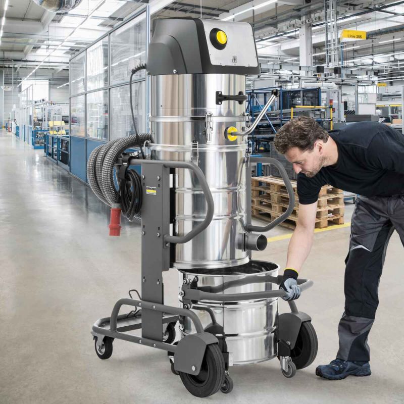 Aspiradora industrial IVM60/30 3000W 60L Karcher - Imagen 3