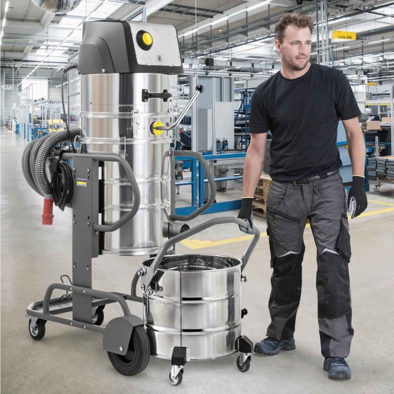 Aspiradora industrial IVM60/30 3000W 60L Karcher - Imagen 4