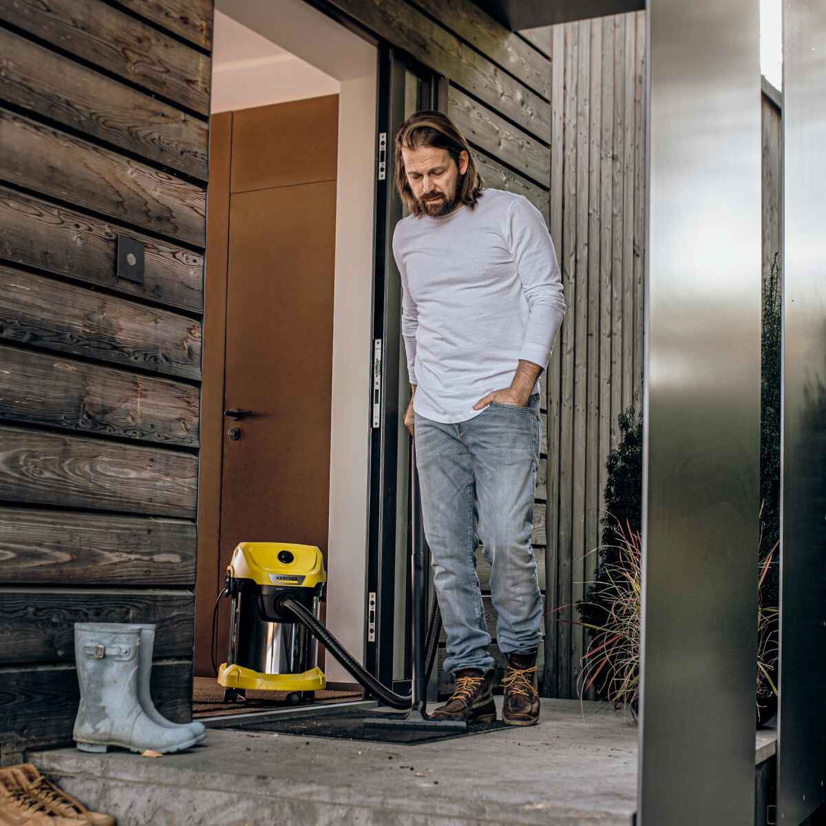 Aspiradora de polvo y agua WD3S 1000W 17L Karcher 1.628 135.0 7 Aspiradora de polvo y agua WD3S 1000W 17L Karcher - Imagen 6
