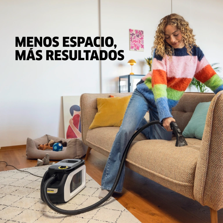 Lava tapices SE3 Compact Home Floor 500W 2.9L Karcher 1.081 533.0 4 Lava tapices SE3 Compact Home Floor 500W 2.9L Karcher - Imagen 4