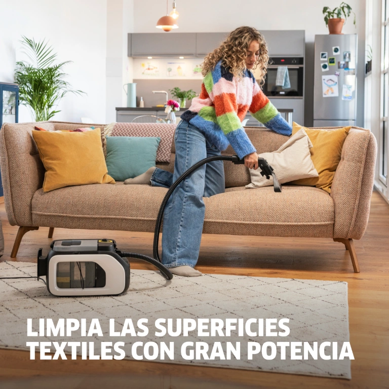 Lava tapices SE3 Compact Home Floor 500W 2.9L Karcher 1.081 533.0 5 Lava tapices SE3 Compact Home Floor 500W 2.9L Karcher - Imagen 5