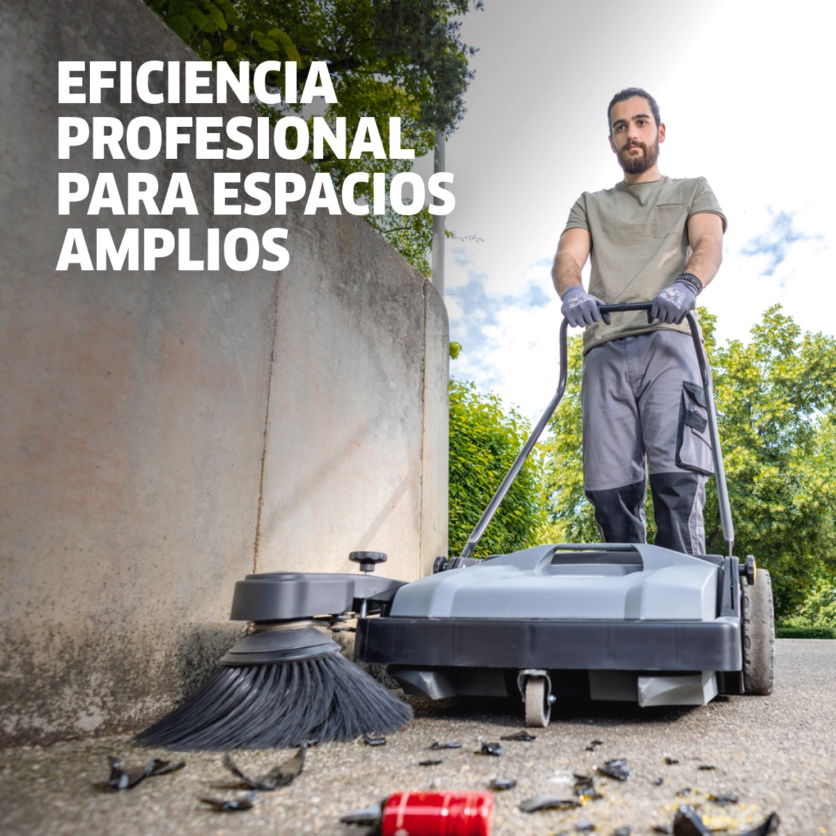 Barredora de empuje KM70/15 manual 15L Karcher 1.517 111.0 4 Barredora de empuje KM70/15 manual 15L Karcher - Imagen 6