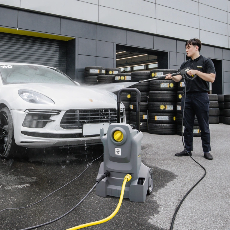 Hidrolavadora de agua fria HD4/8 1400W 80Bar Karcher 1.520 806.0 2 Hidrolavadora de agua fria HD4/8 1400W 80Bar Karcher - Imagen 2