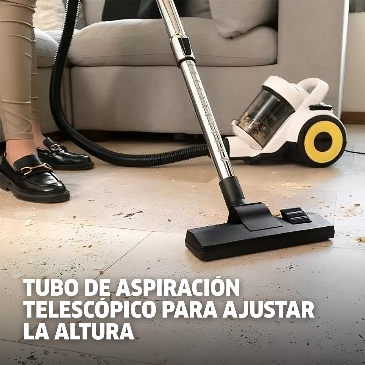 Aspiradora de polvo VCL3 Cyclonic 1000W Karcher Aspiradora de polvo VCL3 Cyclonic 1000W 1.5L Karcher 6 Aspiradora de polvo VCL3 Cyclonic 1000W Karcher - Imagen 4