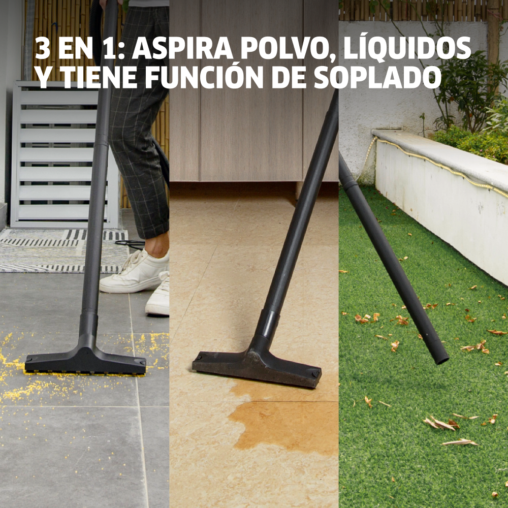 Aspiradora de polvo y agua WD1 1200W 15L Karcher imagen 2 05f81b6b f426 453a 8600 5fe4dcd28d47 Aspiradora de polvo y agua WD1 1200W 15L Karcher - Imagen 5