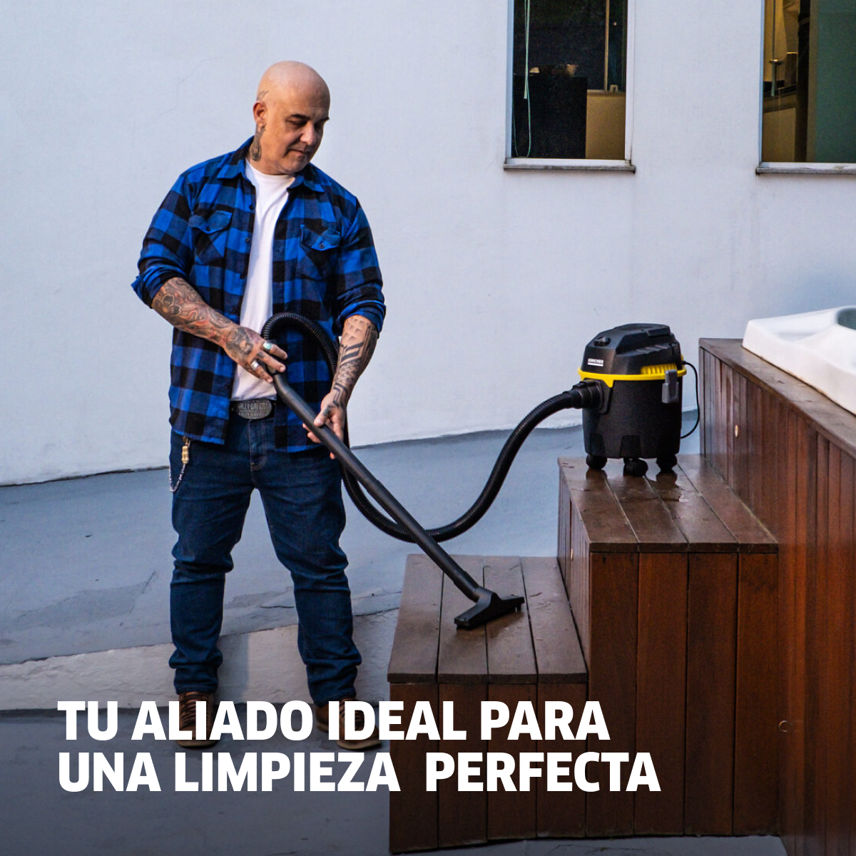 Aspiradora de polvo y agua WDL1 Black 1000W 10L Karcher imagen 7 10 00d94545 8c93 4905 9390 b39a0d42e147 Aspiradora de polvo y agua WDL1 Black 1000W 10L Karcher - Imagen 4