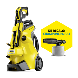 Pack Hidrolavadora K4 Power Control + Champunera FJ3