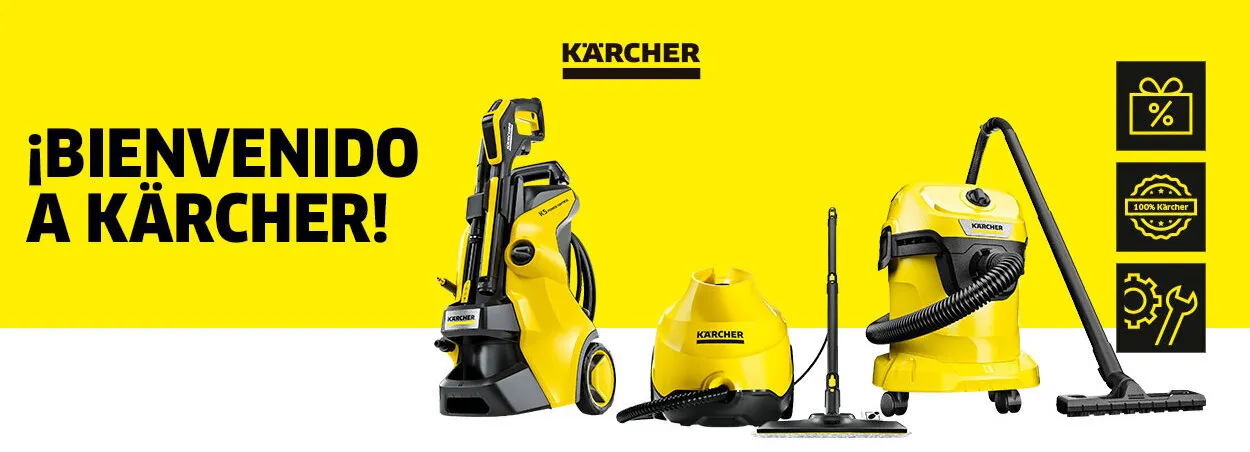 Registra tu garantía karcher welcome