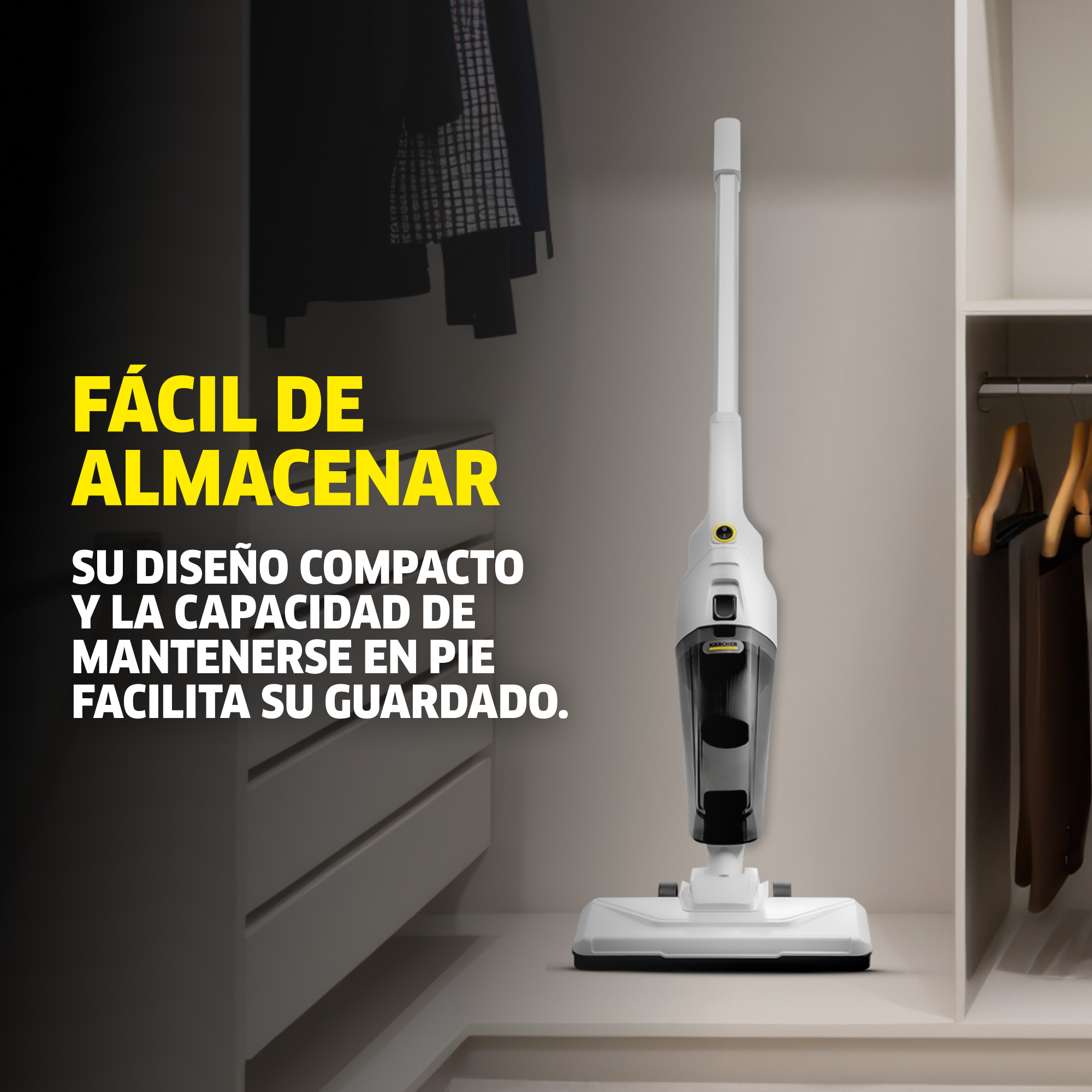 Aspiradora vertical 2 en 1 VCL Stick 1000W Karcher copia de vcl stick 5 4c1da737 4003 4fdb 9b68 5cba810e81e9 Aspiradora vertical 2 en 1 VCL Stick 1000W Karcher - Imagen 8
