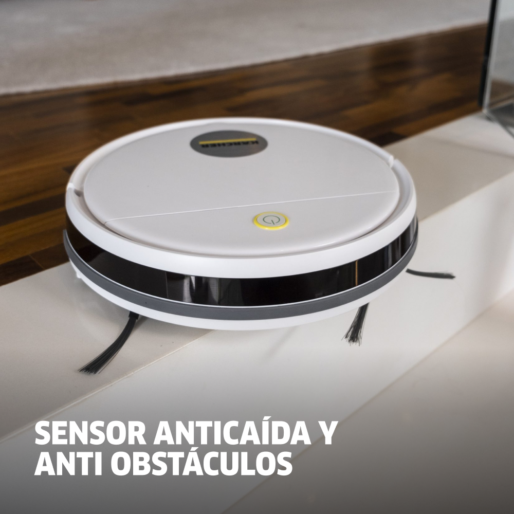 Aspiradora robot RCV1 con 3 modos de limpieza Karcher imagen 2 6e7eddc5 ee50 48b9 817c b88e270db9dd Aspiradora robot RCV1 con 3 modos de limpieza Karcher - Imagen 7