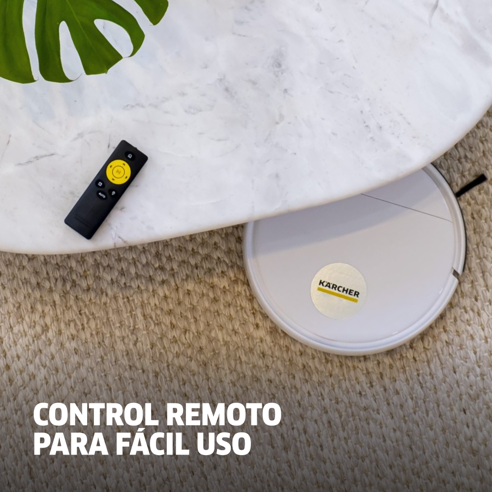Aspiradora robot RCV1 con 3 modos de limpieza Karcher imagen 4 f7a6b0b1 4d65 4841 819d fdb2638f2501 Aspiradora robot RCV1 con 3 modos de limpieza Karcher - Imagen 5