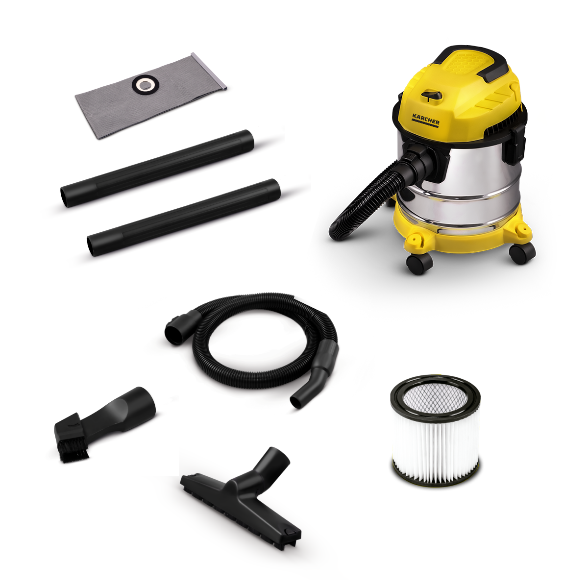 Aspiradora de polvo y agua WDL1S 1000W 12L Karcher imagen 5 1 04445830 a8e6 4467 bd20 048e15719a88 Aspiradora de polvo y agua WDL1S 1000W 12L Karcher