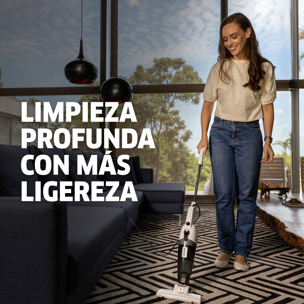 Aspiradora vertical 2 en 1 VCL1 1000W Karcher imagen 7 47af798d 14b5 4390 a17a 09f05077e297 Aspiradora vertical 2 en 1 VCL1 1000W Karcher - Imagen 4