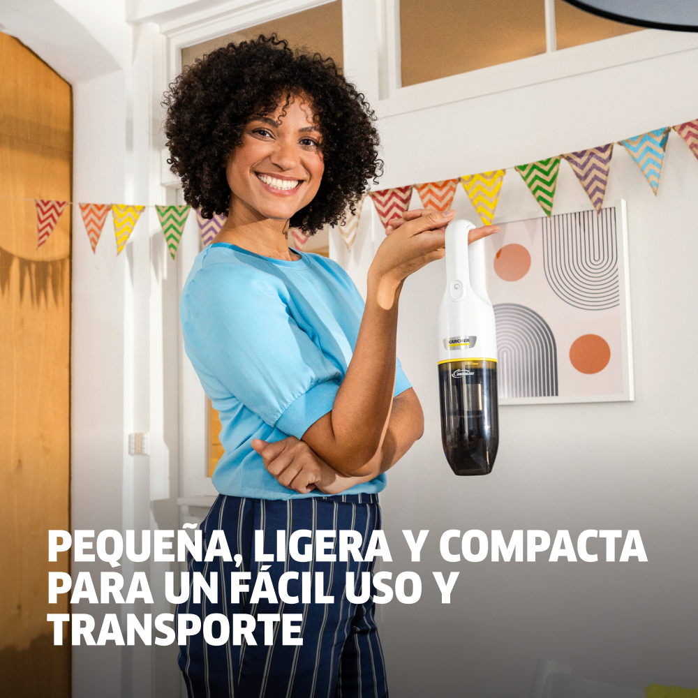 Aspiradora de mano VCH2 a batería Karcher imagen 2 dfd67917 2dfd 4ba2 932d b7becf6812d0 Aspiradora de mano VCH2 a batería Karcher - Imagen 5