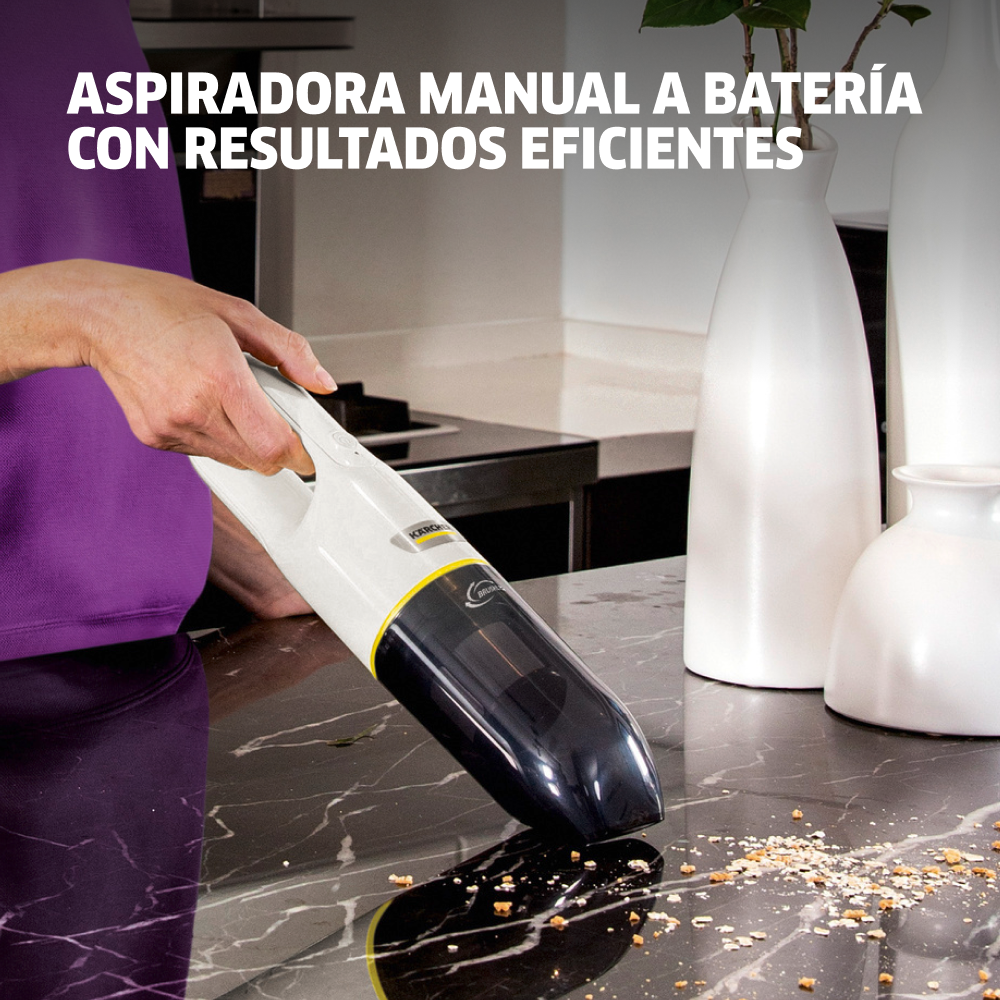 Aspiradora de mano VCH2 a batería Karcher imagen 3 387a13c1 5d96 4631 a0b8 c724749e470a Aspiradora de mano VCH2 a batería Karcher - Imagen 6