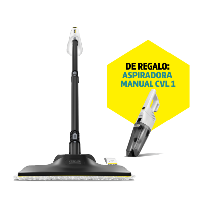 Combo Limpiadora a vapor SC1 + Aspiradora de mano CVL1