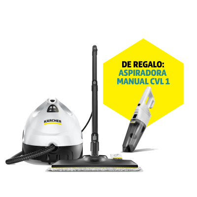 Combo Limpiadora a vapor SC2 + Aspiradora de mano CVL1