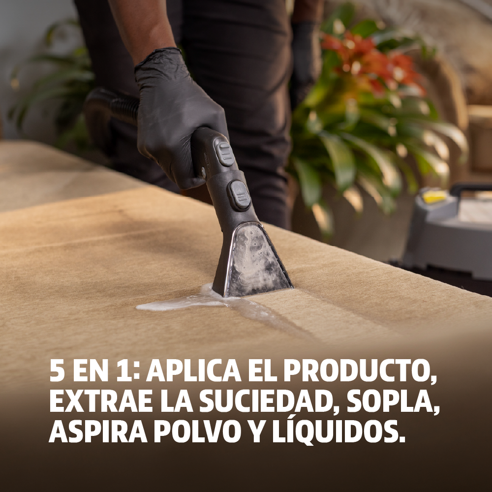 Lava tapices Puzzi4/16 1600W 16L Karcher 1100 2740 5 cee14a6c 255a 4fa8 800b 58e903b75cd1 Lava tapices Puzzi4/16 1600W 16L Karcher - Imagen 4