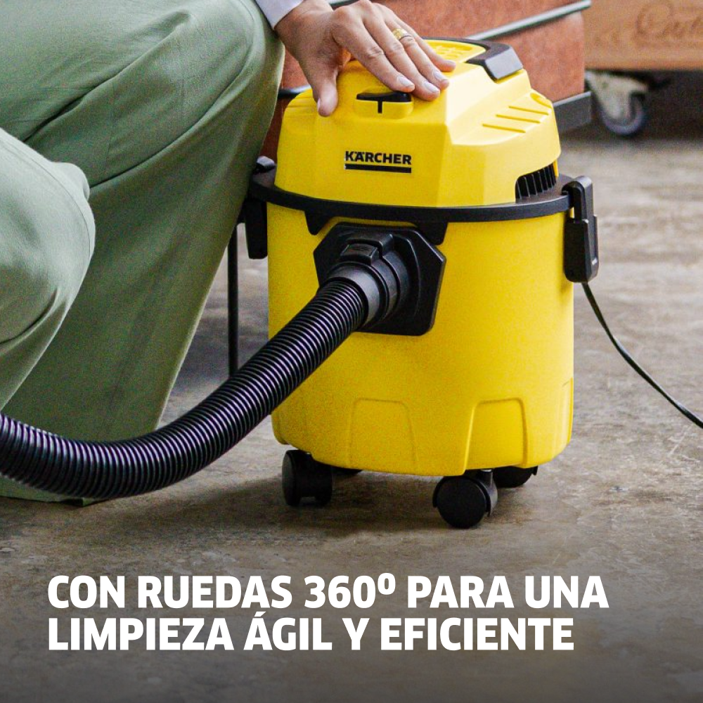 Aspiradora de polvo y agua WDL1 1000W 10L Karcher imagen 2 820d077a 1867 4154 abc6 00e8eea684a0 Aspiradora de polvo y agua WDL1 1000W 10L Karcher - Imagen 6