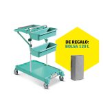 Pack Carrito de limpieza Trolley I con Bolsa 120L