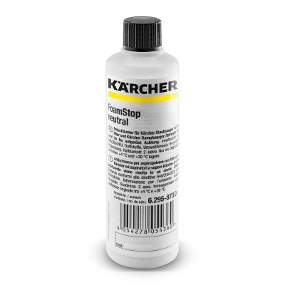 Antiespumante FoamStop neutro para Lavatapices y Aspiradoras antialergicas Karcher