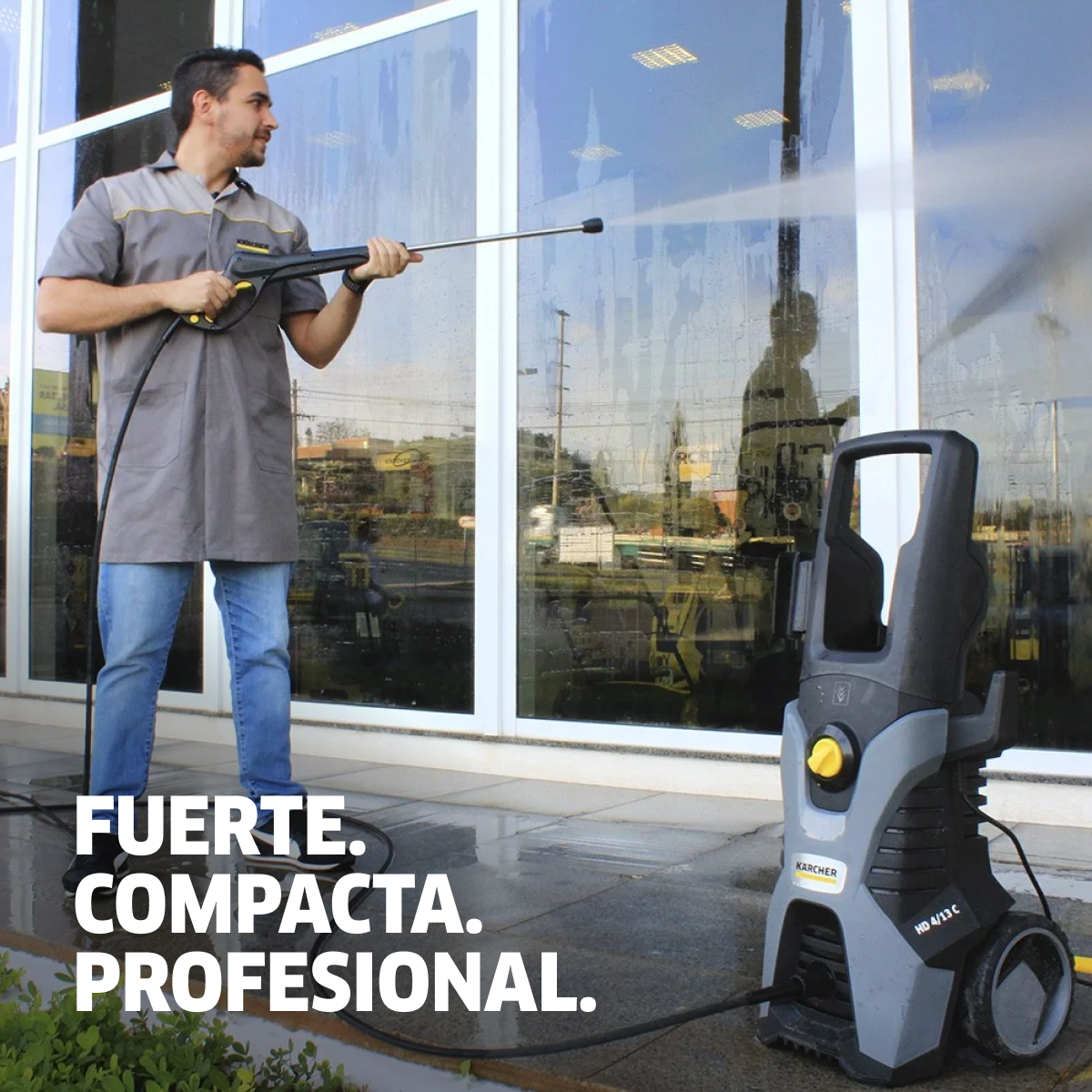 Hidrolavadora HD4/13 1900W 145Bar Karcher copia de imagen 8 e3016e4a 1bf9 44fc 9d8e 7d8d804095eb Hidrolavadora HD4/13 1900W 145Bar Karcher - Imagen 4