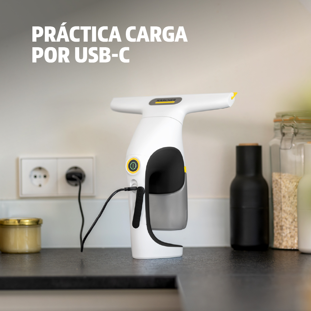 Limpia vidrios WV1 Compact a batería Karcher 1633 6270 5 f9a737ad b3c6 44ac 9573 28a8434496e0 Limpia vidrios WV1 Compact a batería Karcher - Imagen 5
