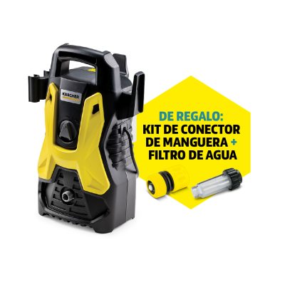 Pack Hidrolavadora Práctica + Conector + Filtro de agua