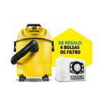 Pack Aspiradora multifunción WD1 + Set 4 bolsas